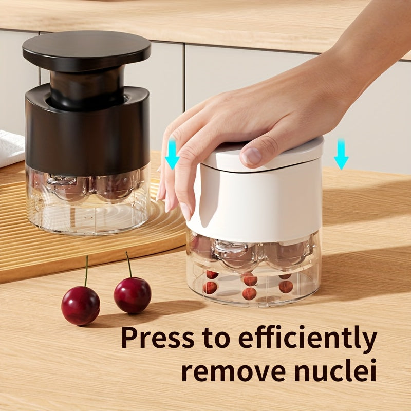 CoreMate | Eenvoudige kersen- en jujube-ontpitter – Fruitontpitter met 7 gaten