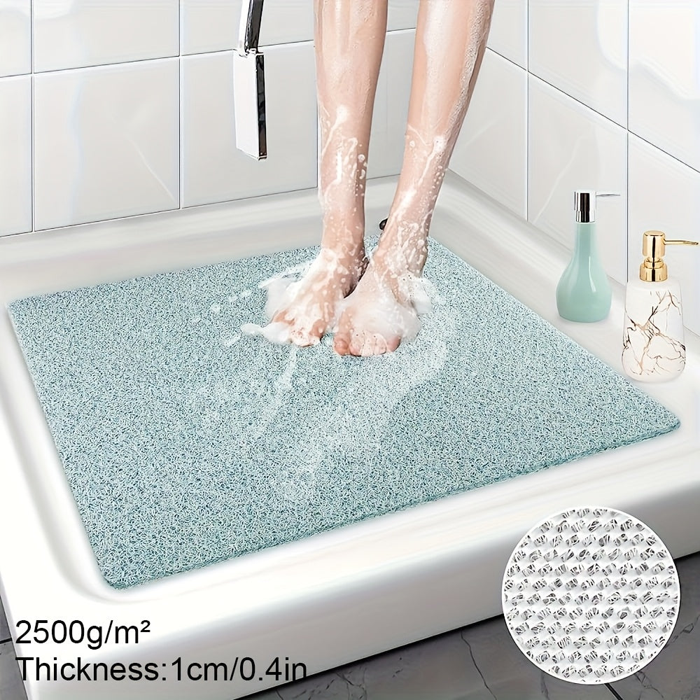 AquaGrip | Extra Grote Antislip Douchemat – Heavy Duty, Loofah-basis, Sneldrogende Badmat, Duurzaam