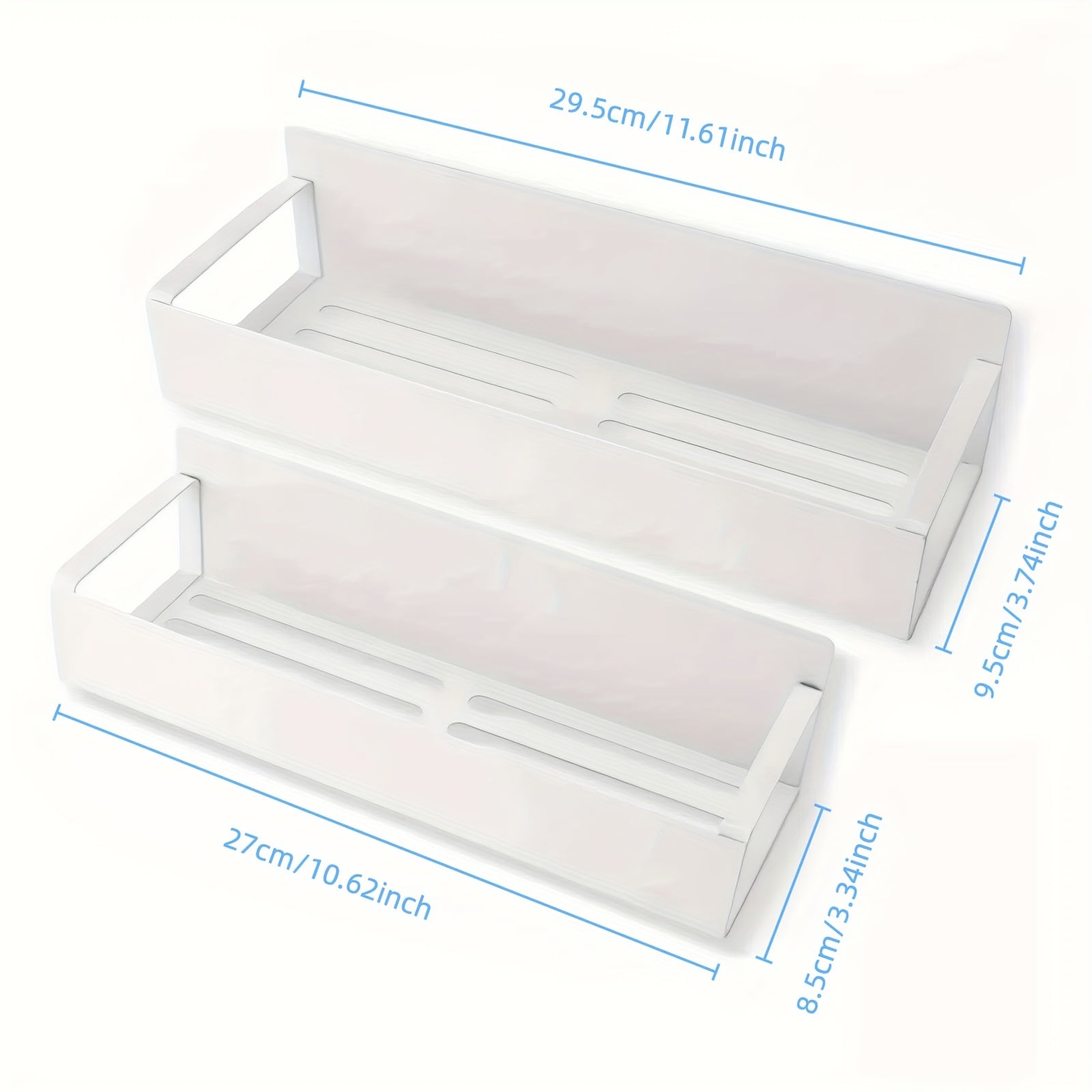 EasyStack | Magnetisch opbergrek aan de zijkant - Wandmontage, trapsgewijs organiser voor koelkast, wasmachine