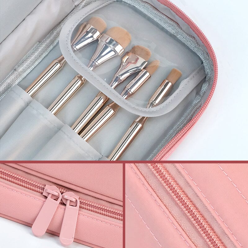 CapaciBag | Grote Waterdichte Toilettas - Ruime Oxford & Nylon Organiser met Droog/Nat Scheiding