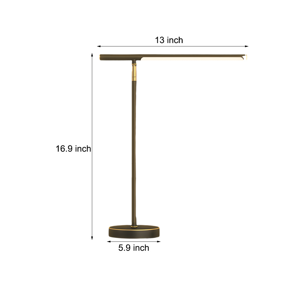 LumeAxis | Messing LED Bureaulamp met Verstelbare Richting - Moderne Verlichting