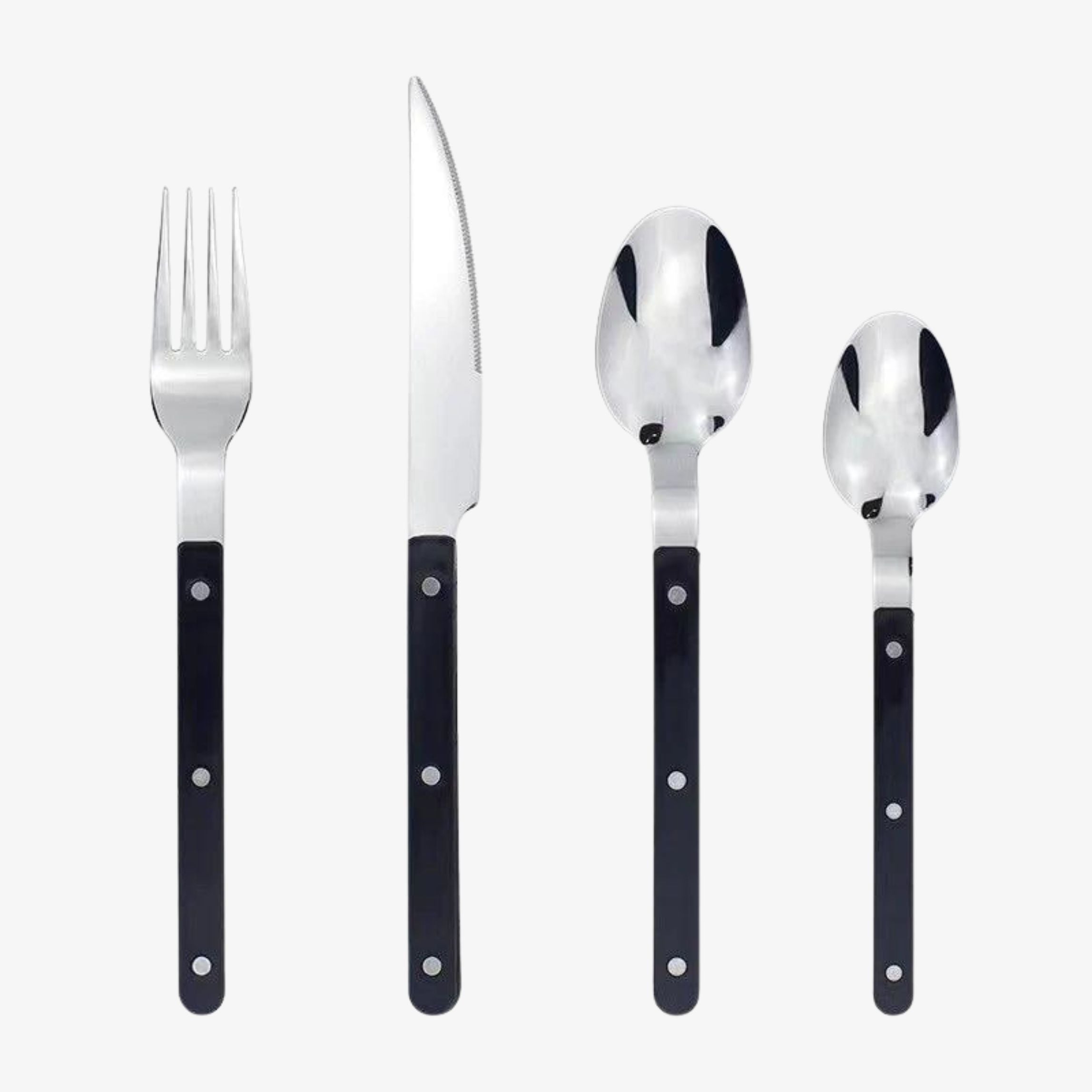 Utensiq | 24-delige bistrobestekset - Roestvrijstalen bestekset voor 6 personen