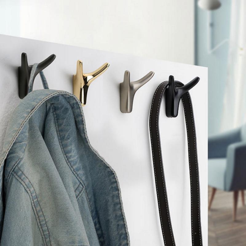 EliteHook | Hoorn Wandhaken – Elegante Mini Kapstokhaken, Metalen Wanddecoratie