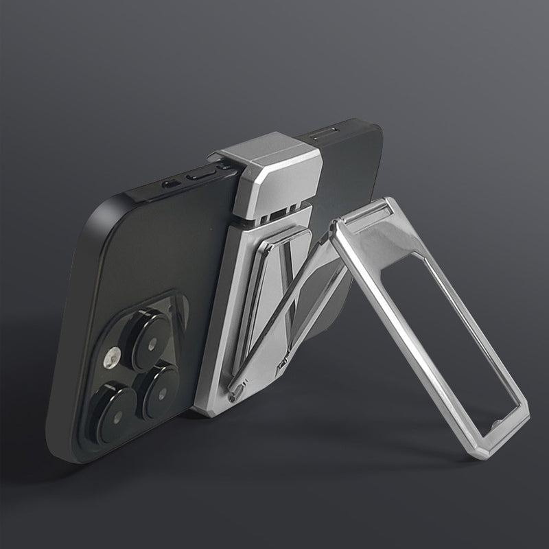Griply | Opvouwbare Achterclip Telefoonhouder – Verstelbare Stand, Vinger-ring Grip