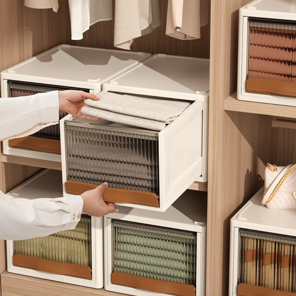 StackLine | Modulaire stapelbare opbergdoos – ruimtebesparende organizer voor thuis