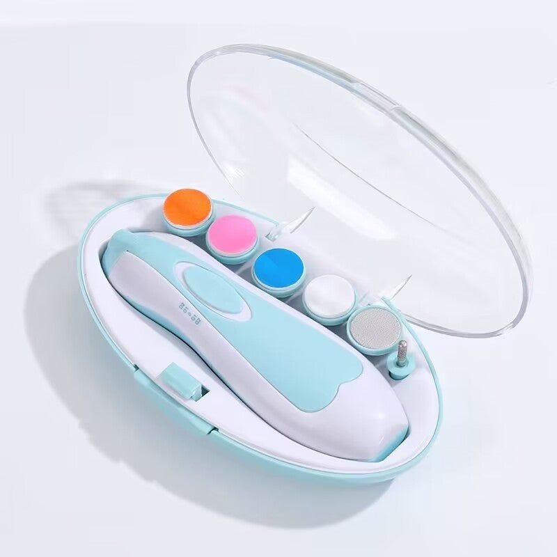 SoftClips | Elektrische nagelknipper voor baby's – Zacht, stil, instelbare snelheden voor veilige verzorging van babynagels
