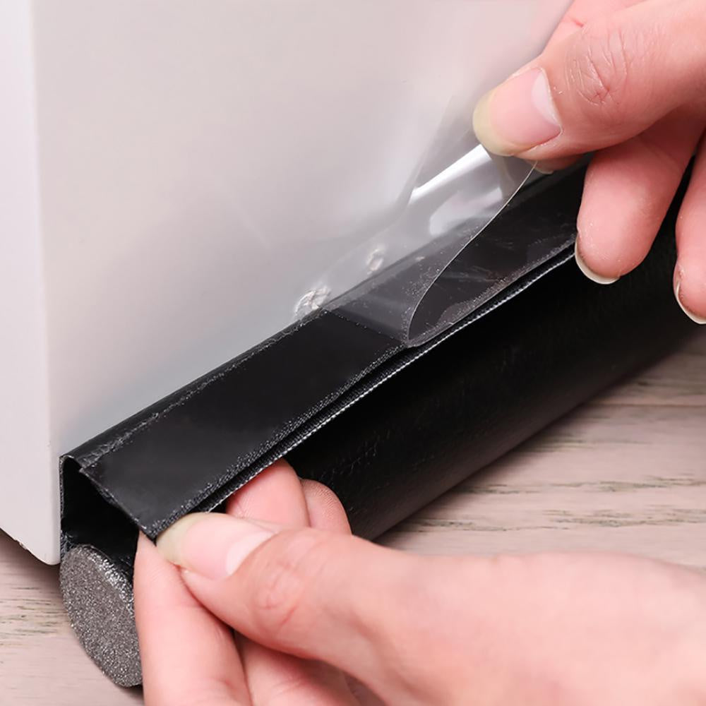 SealGrip | Zelfklevende deurstopper, geluiddempende & geïsoleerde afdichtstrip voor deuren - winddicht, knaagdier- en insectenbestendig, eenvoudig te installeren