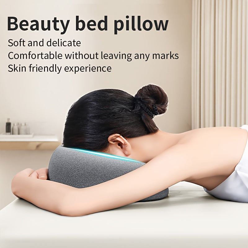 BeautyRest | Ergonomisch O/U-vormig gezichts kussen – Spa & Salon massage kussen, nek- en gezichtssteun