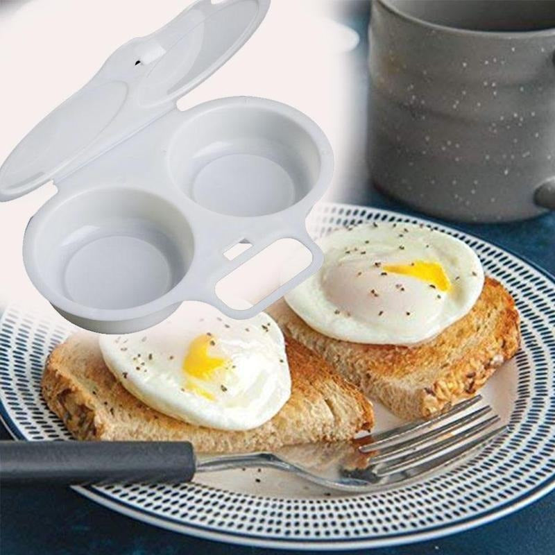 OmeletGo | Magnetron-omeletmaker – antiaanbak eierkoker, 2-cups capaciteit, BPA-vrij