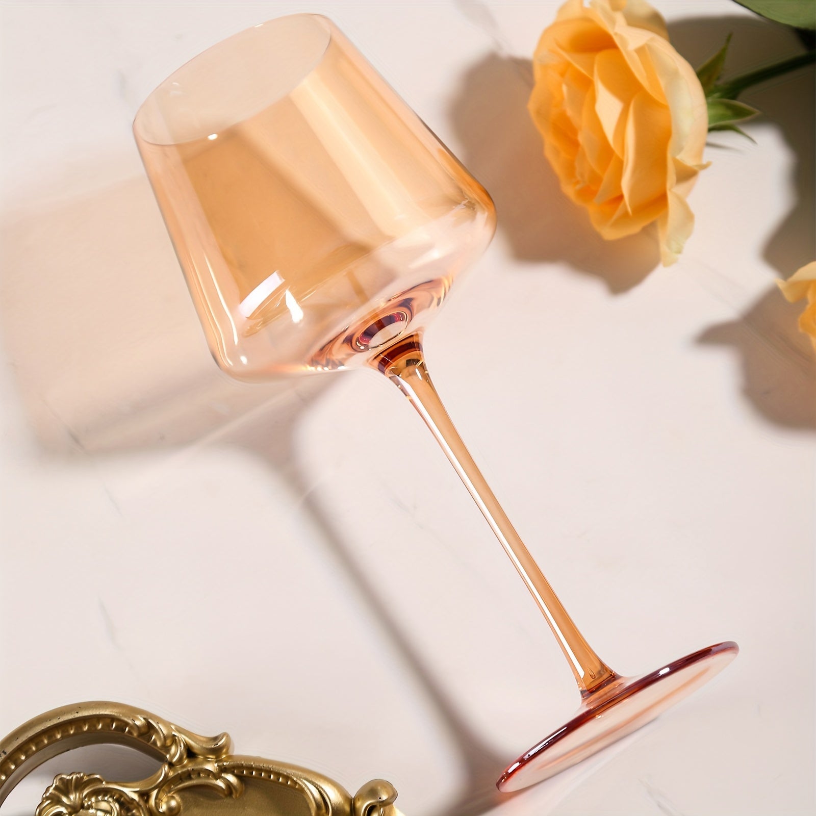 AuraGlass | Elegante Gekleurde Wijnglazen - Luxe Kristallen Wijnglazen voor Speciale Gelegenheden