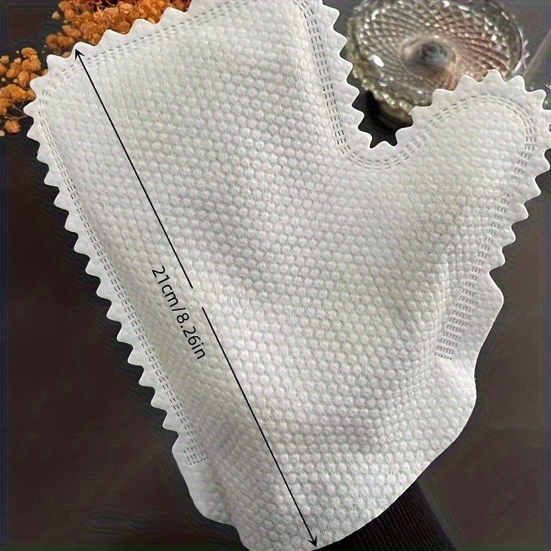 GloveClean | 50 stuks microvezel stofhandschoenen – multifunctioneel, nat en droog reinigen