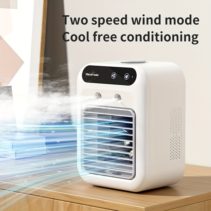 ChillAir | USB mini-airconditioningventilator - Draagbare Koude Ventilator & Nevelkoeling