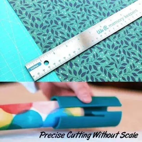 PaperGlide | DIY-cadeaupapierrolsnijder – eenvoudig, nauwkeurig snijgereedschap