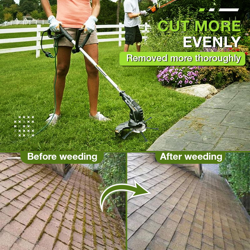WeedBuster | Stalen draad grastrimmerkop – universele heavy-duty vervangingskop