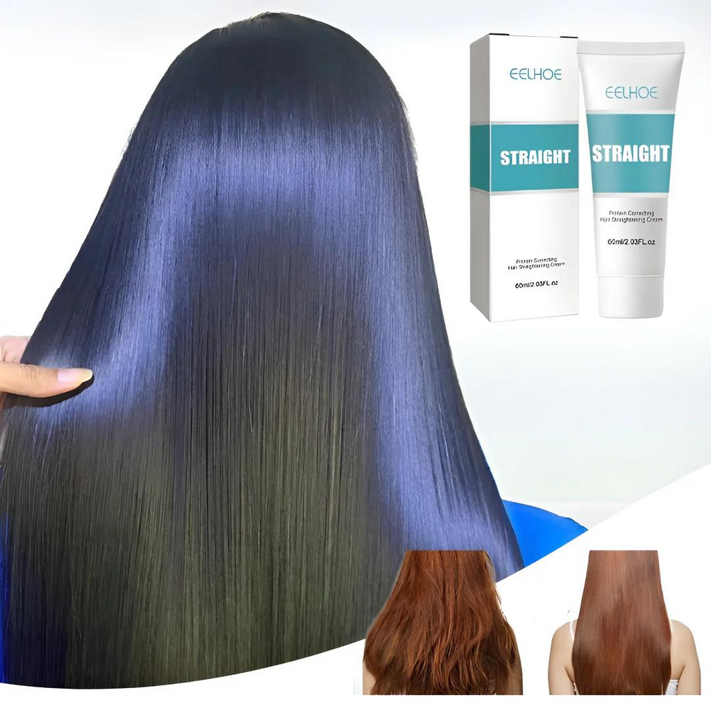 KeraSmooth | Instant Keratine Haarontkrullende Crème – Anti-Frizz, Glad, Glanzend & Frizz-Vrij Haarbehandeling