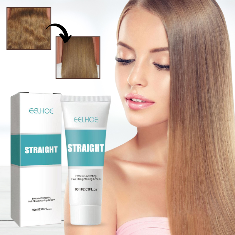 KeraSmooth | Instant Keratine Haarontkrullende Crème – Anti-Frizz, Glad, Glanzend & Frizz-Vrij Haarbehandeling