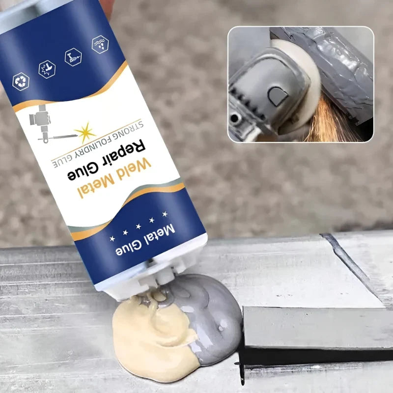 WeldBond | Zeer sterke lasmetaalreparatielijm voor staal, aluminium en koper