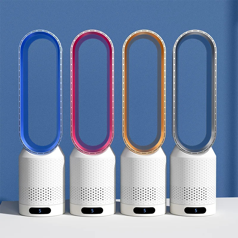 Oscoola | 3-in-1 luchtkoeler met luchtreiniger - oscillerende ventilator, draagbaar en stil