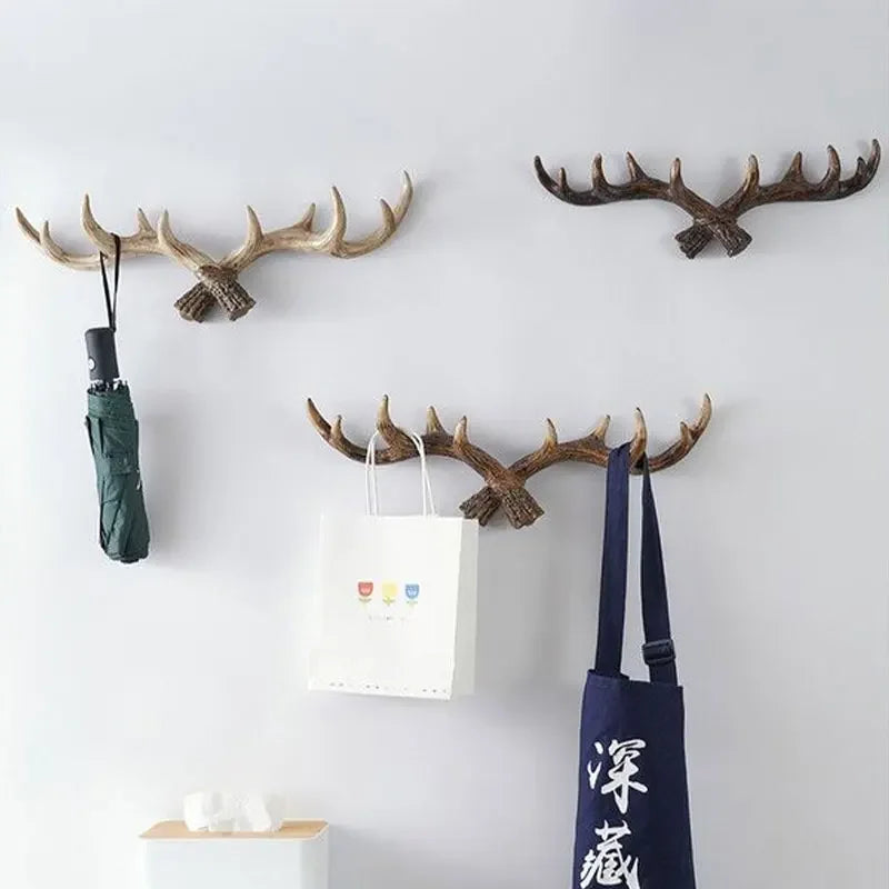 Hookler | Vintage Antler Kapstok - Retro Wandhaak voor Home Entree & Hal