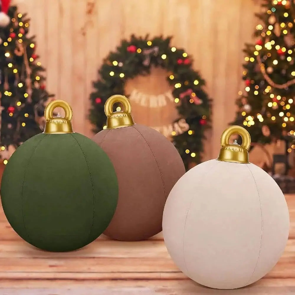 GleeBalls | Grote opblaasbare kerstballen voor tuin- en tuindecoratie