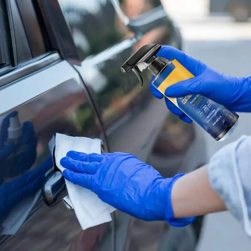 MirrorGloss | Waterloze autospray – Nanocoating reinigt, polijst en beschermt voor een spiegelglans