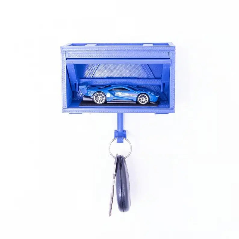 DriveDock | Garage-stijl autosleutelhouder – Creatieve sleutelhouder voor aan de muur