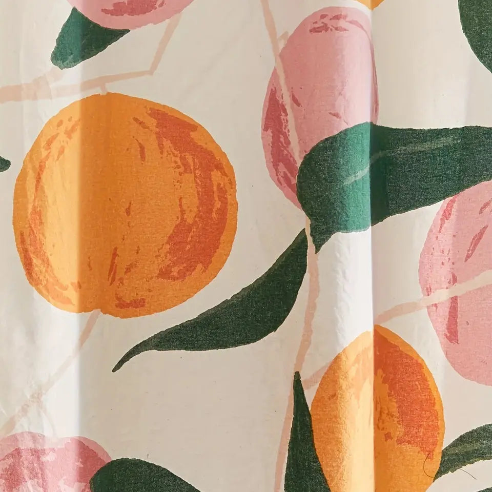 PeachVeil | Waterdicht perzik douchegordijn - stijlvolle en duurzame badkamerdecoratie