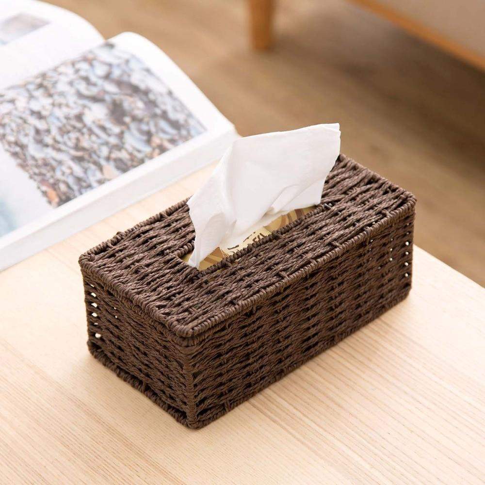 EcoTissue | Retro bamboe tissuedoos