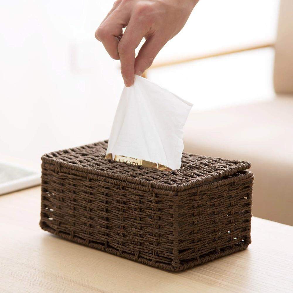EcoTissue | Retro bamboe tissuedoos