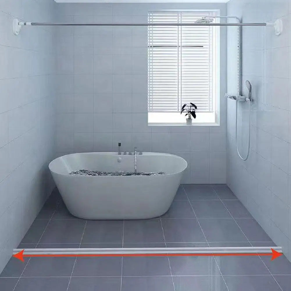 WaterBlock | Siliconen doucheafsluiting voor waterdichte bescherming - Eenvoudige installatie & duurzaam voor badkamers
