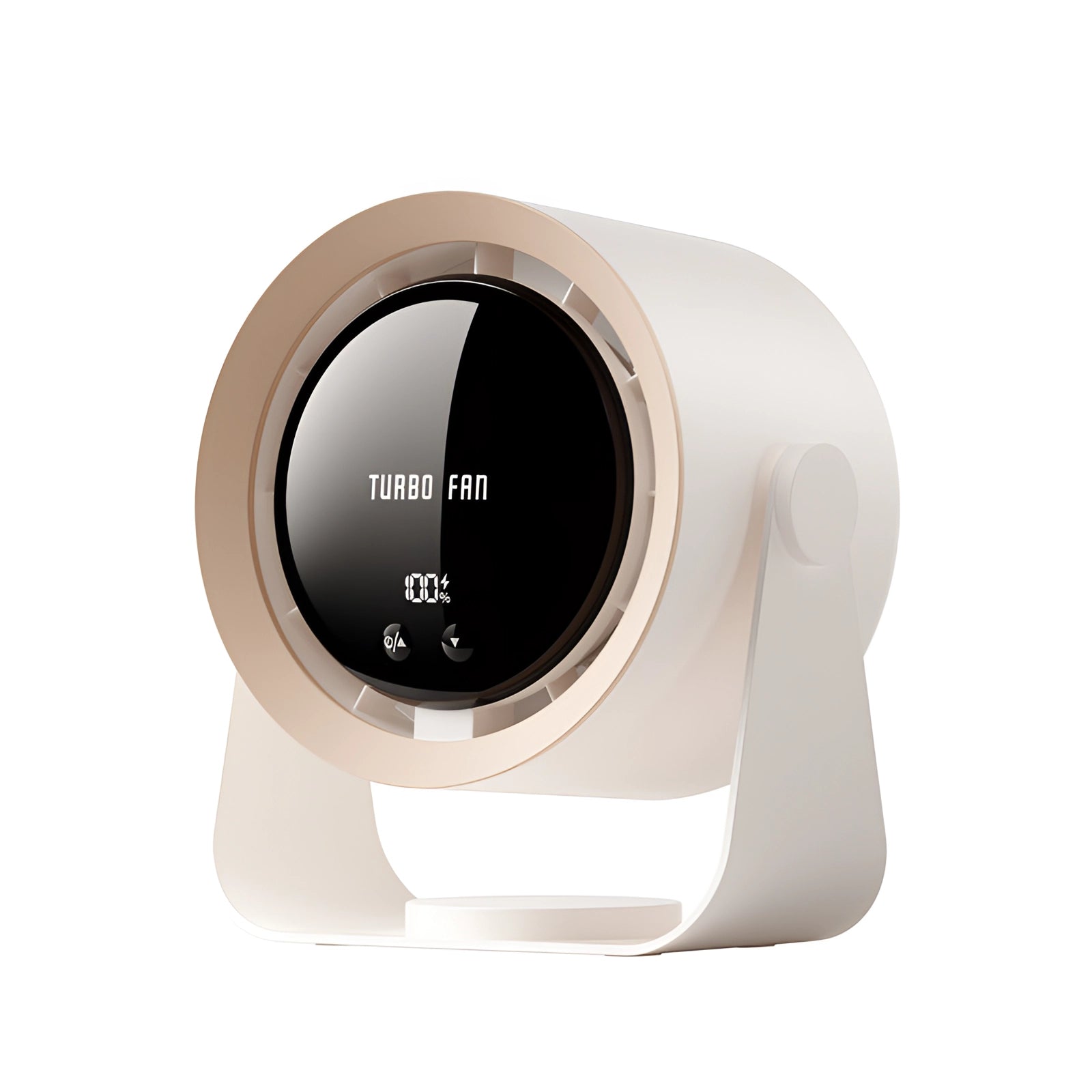 WhispAir | Compacte bladenloze ventilator - ultrastille touchscreen display, draagbare tafelventilator
