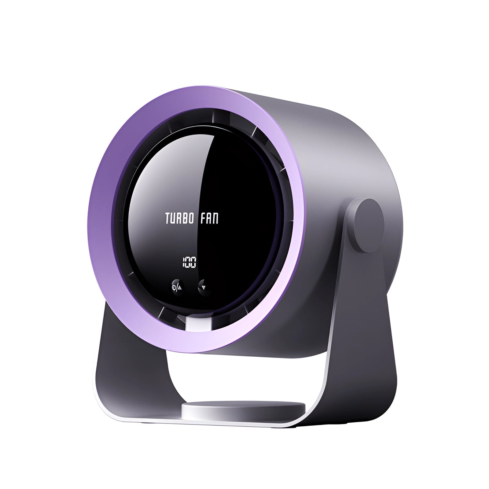 WhispAir | Compacte bladenloze ventilator - ultrastille touchscreen display, draagbare tafelventilator