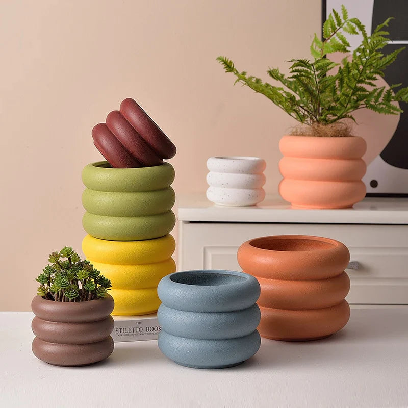 PuffPot | Creatieve Bubbel Succulenten Pot