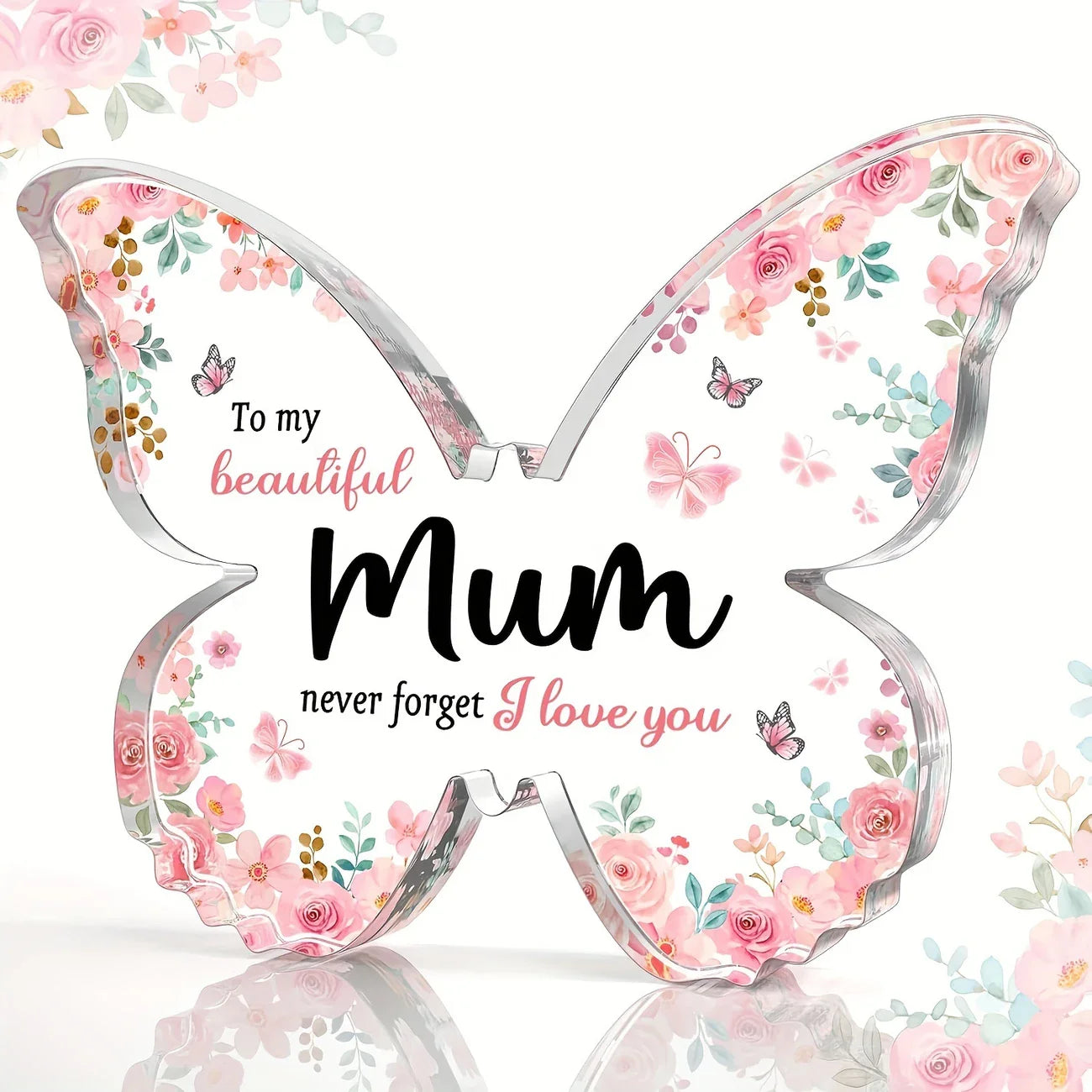 MomPiece | Acryl Puzzelstuk - Hartelijk Moederdagcadeau met Persoonlijke Boodschap