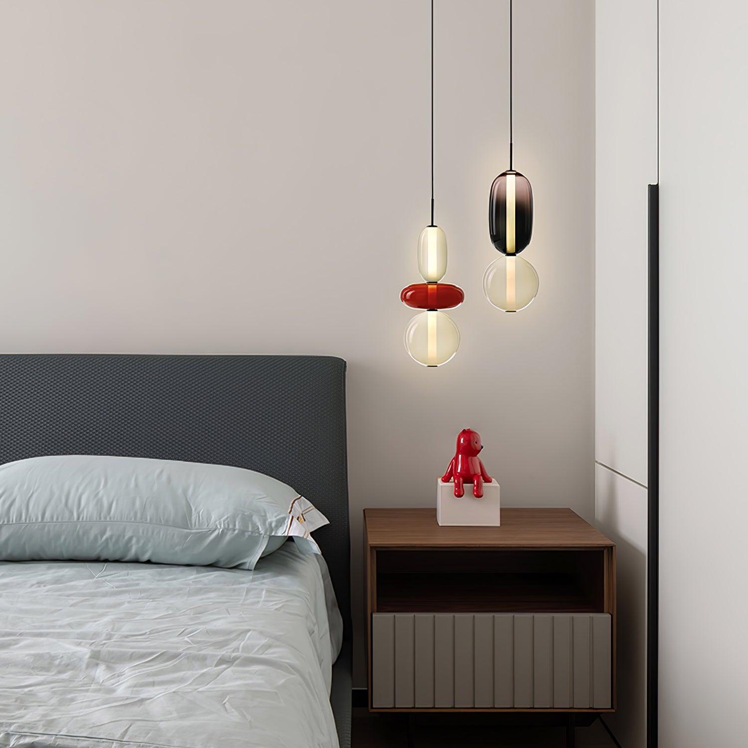 SugarGlare | Gekonfijte glazen hanglamp - Moderne hanglamp voor keuken, eetkamer en woonkamer