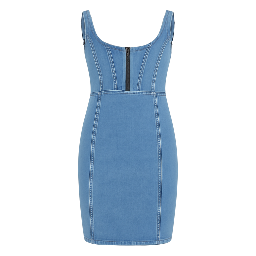 Sazi | Off-shoulder halter midi-jurk voor dames – elegante zwierige partyjurk