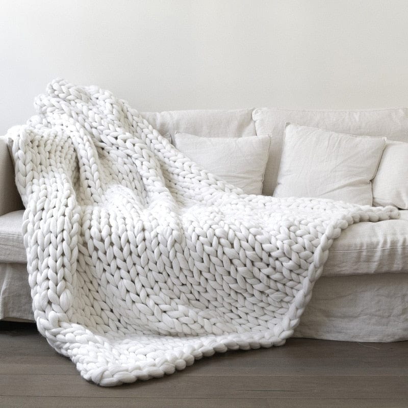 SnugKnit | Comfortabele dikke gebreid deken