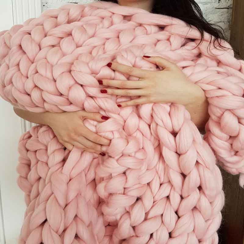 SnugKnit | Comfortabele dikke gebreid deken