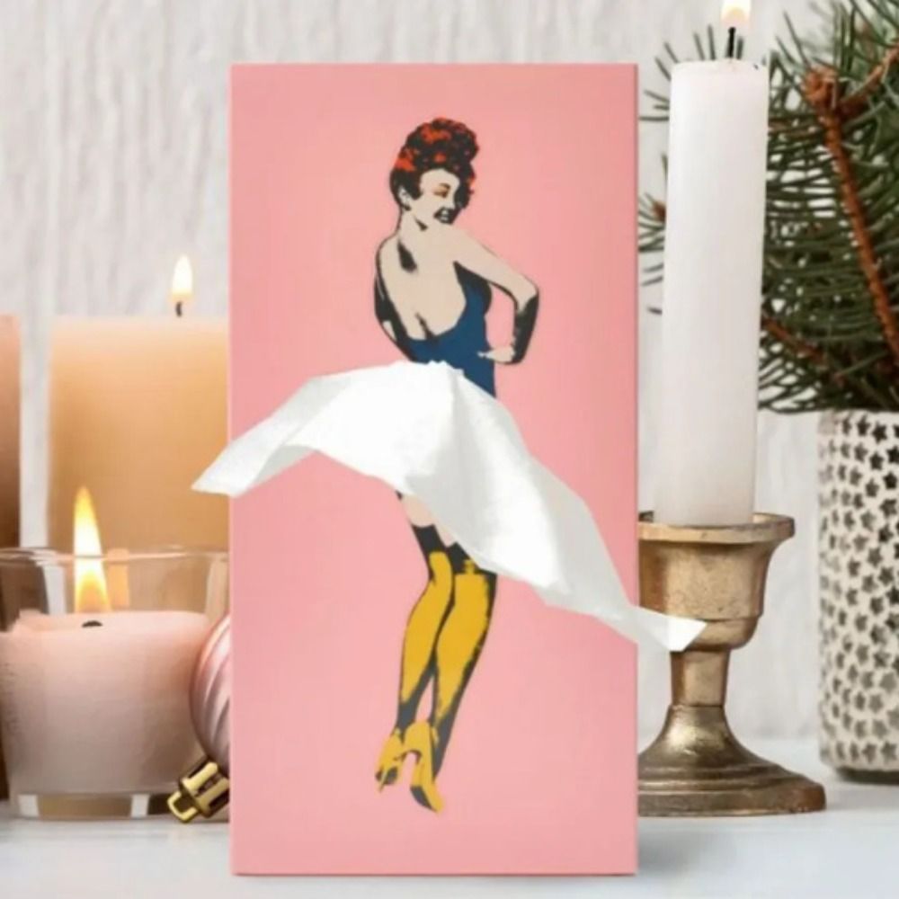 GraceBox | Vliegende Rok tissuebox - Decoratieve tissuehouder