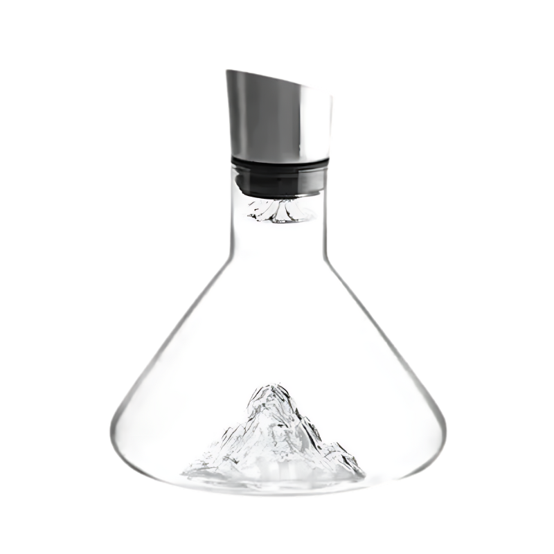 Vinspire | Kristallen wijnkaraf met beluchter & filter - premium glazen karaf