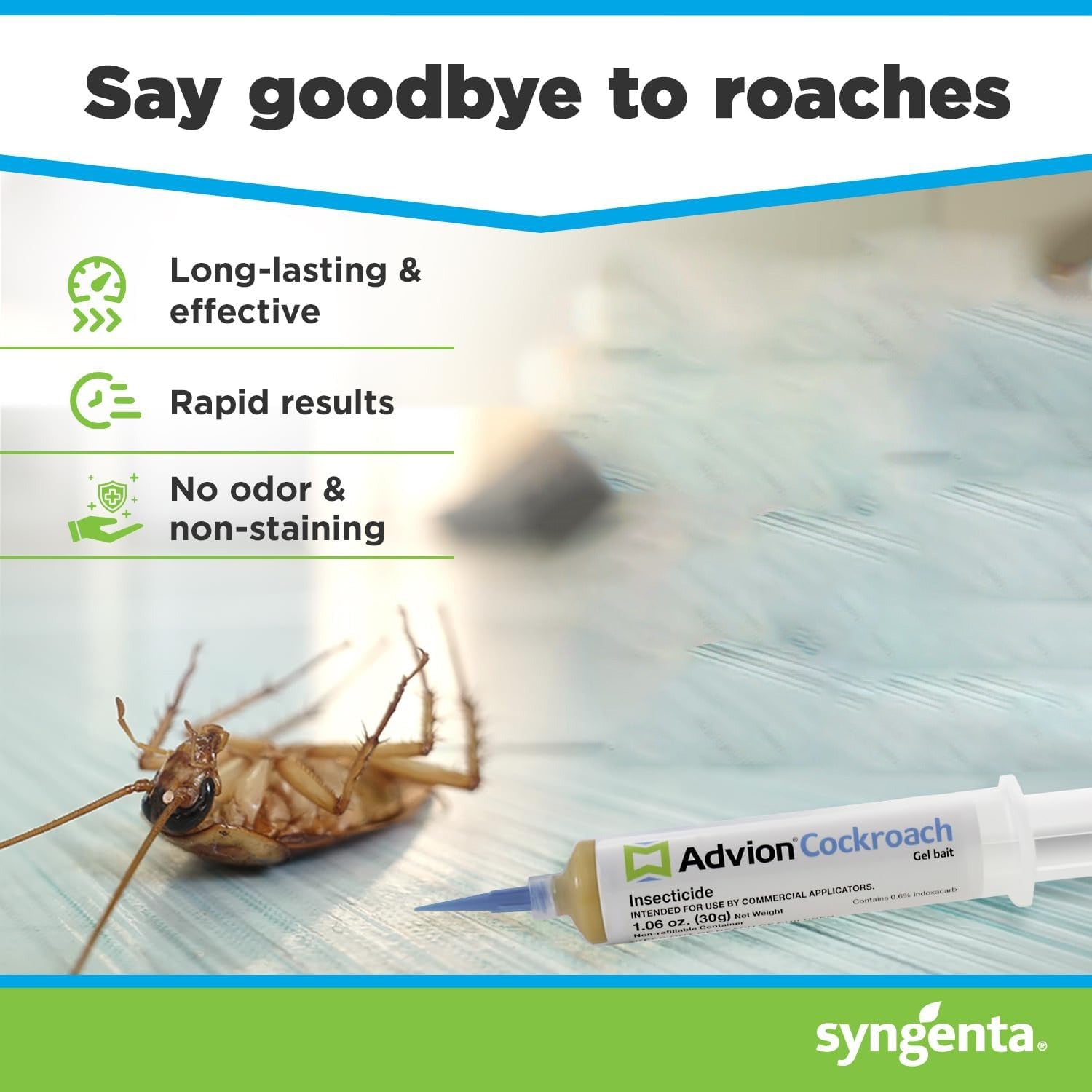 RoachOut | Kakkerlakkengel - Snelwerkend kakkerlakkendodend middel met injectiespuit