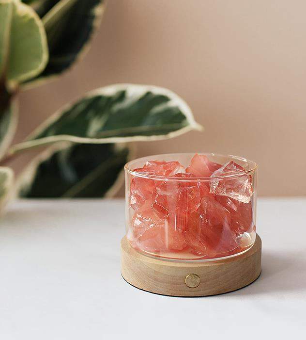 SereniStone | Kristalsteen Etherische Olie Diffuser - Aromatherapie Diffuser met Ontwerp van Natuursteen