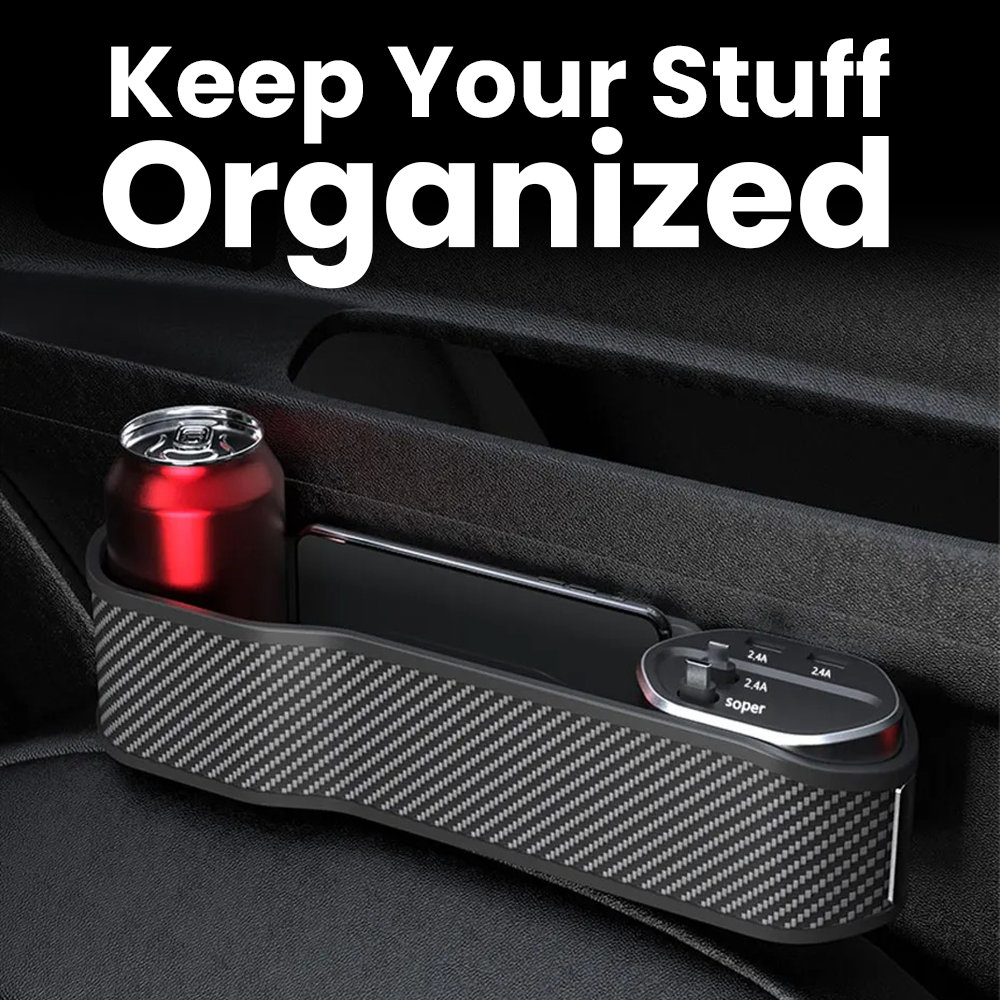 GapLock | Slimme autostoelvuller – Nooit meer gevallen voorwerpen