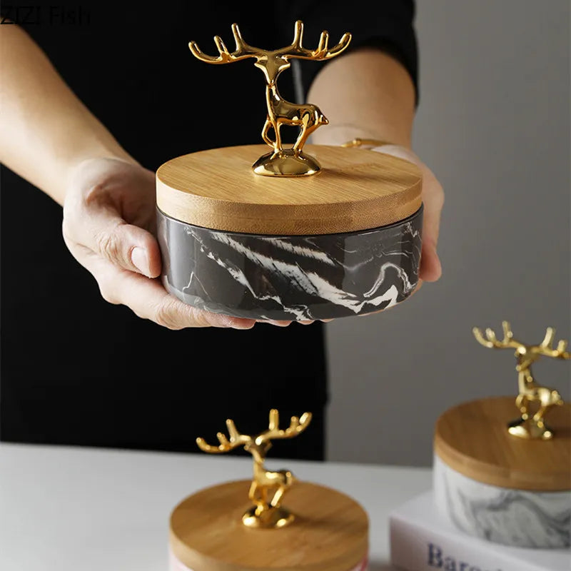 CharmAsh | Asbak in de vorm van een hert – Uniek decoratief accessoire voor kantoor en huis