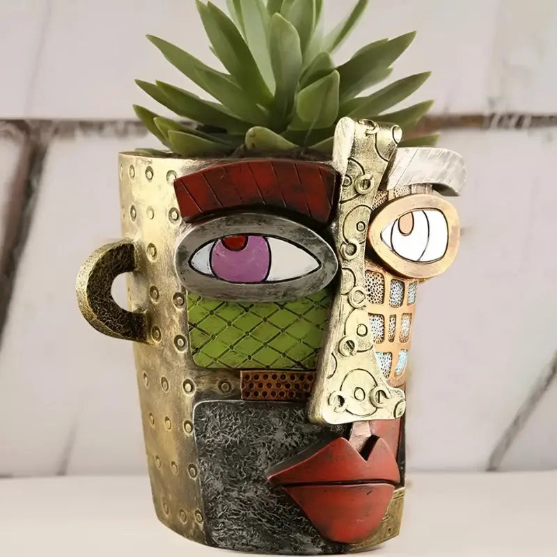 CharmaPot | Abstract Karakter Bloembak - Moderne Designer Bloempot