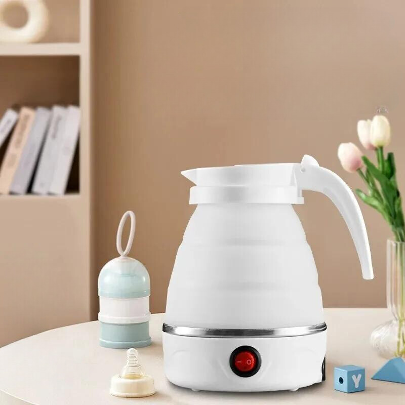 FoldiBoil | Opvouwbare Waterkoker - Draagbare Reisswaterkoker met Snelkoken - BPA-vrij Silicone