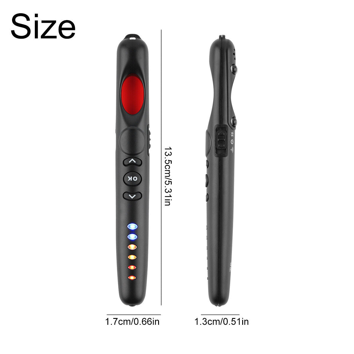 TraceMate | Compacte verborgen camera en GPS-trackerzoeker – Persoonlijke privacy