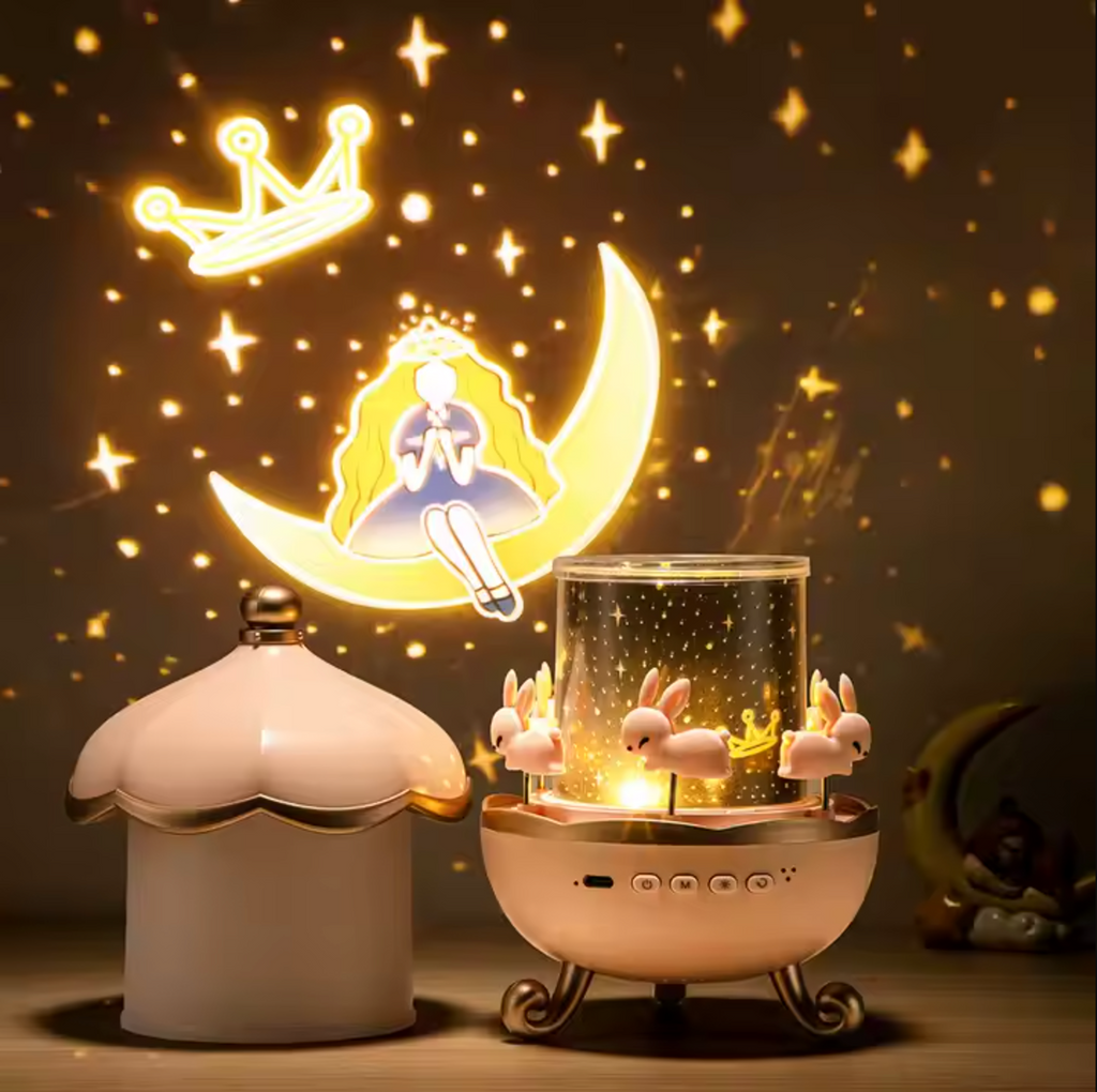 StarLuxe | Galaxy Projector Nachtlampje - 360° Sterrenhemel LED Lamp