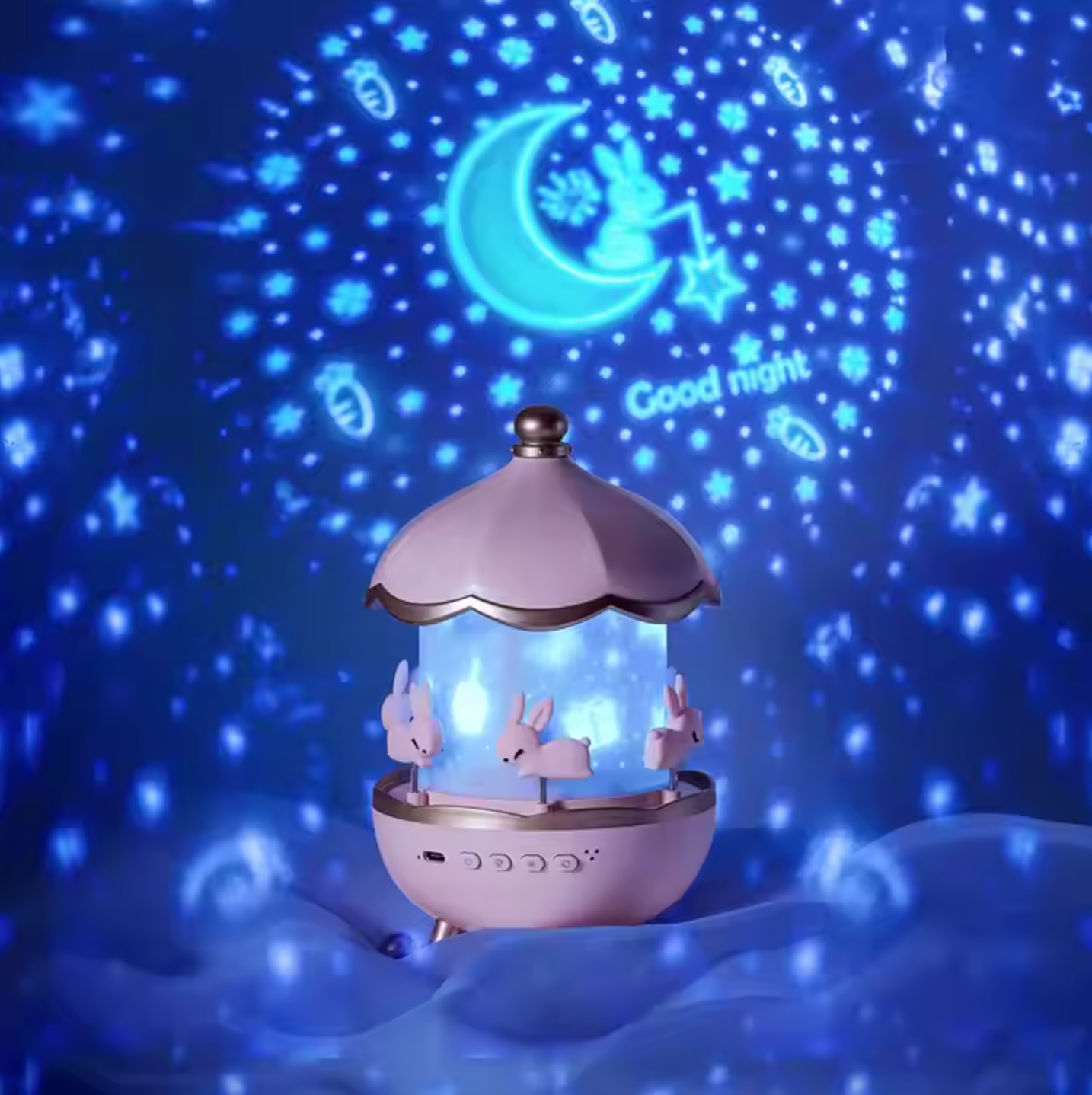 StarLuxe | Galaxy Projector Nachtlampje - 360° Sterrenhemel LED Lamp