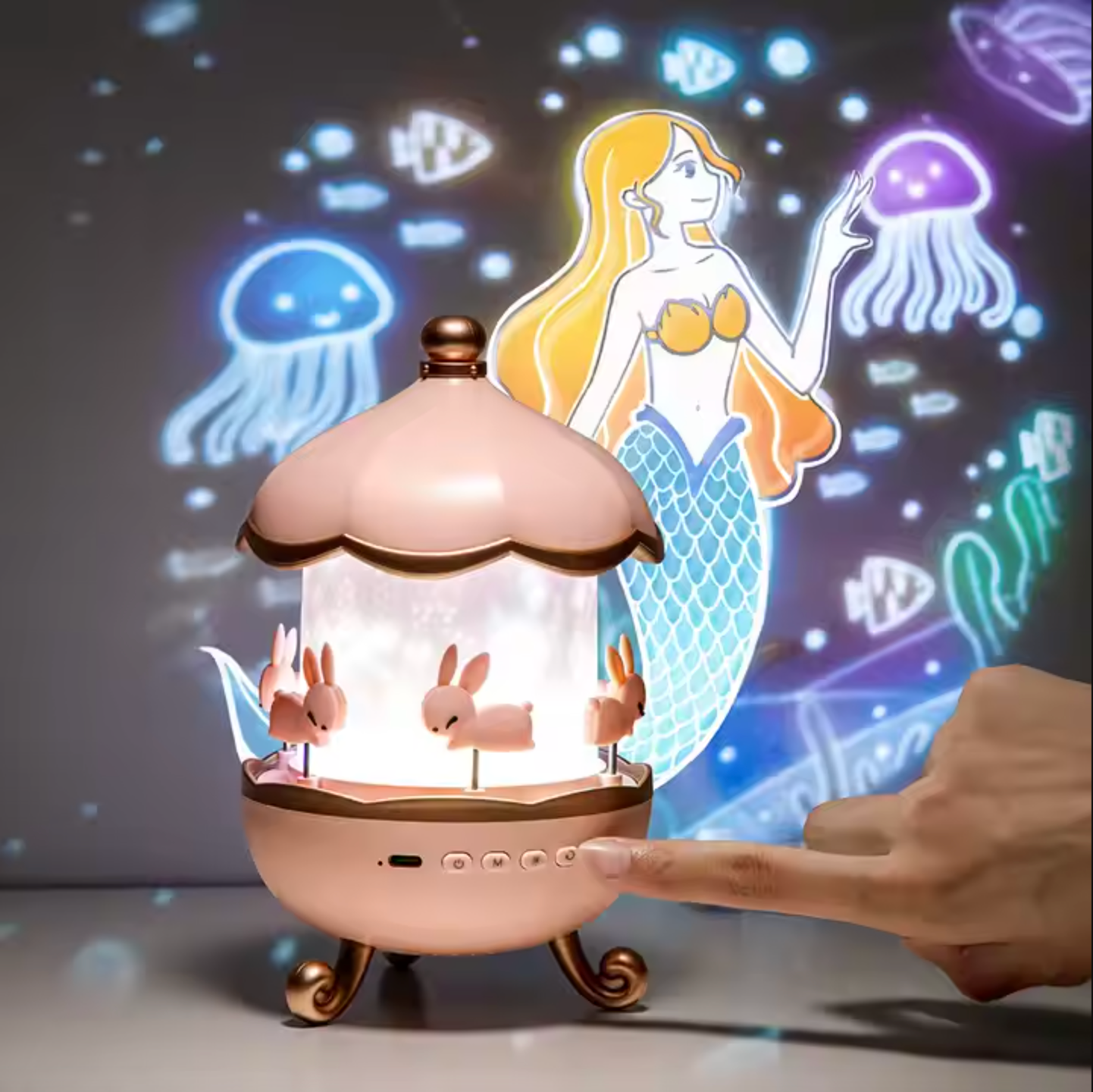 StarLuxe | Galaxy Projector Nachtlampje - 360° Sterrenhemel LED Lamp